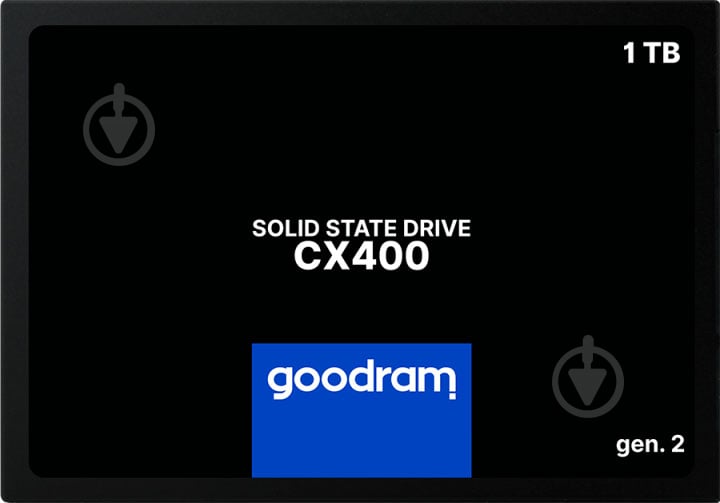 SSD-накопитель Goodram Goodram CX400 1000GB 2,5" SATA III TLC (SSDPR-CX400-01T-G2) - фото 1