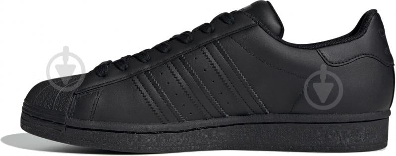 Кроссовки мужские демисезонные Adidas SUPERSTAR EG4957 р.44 черные - фото 3