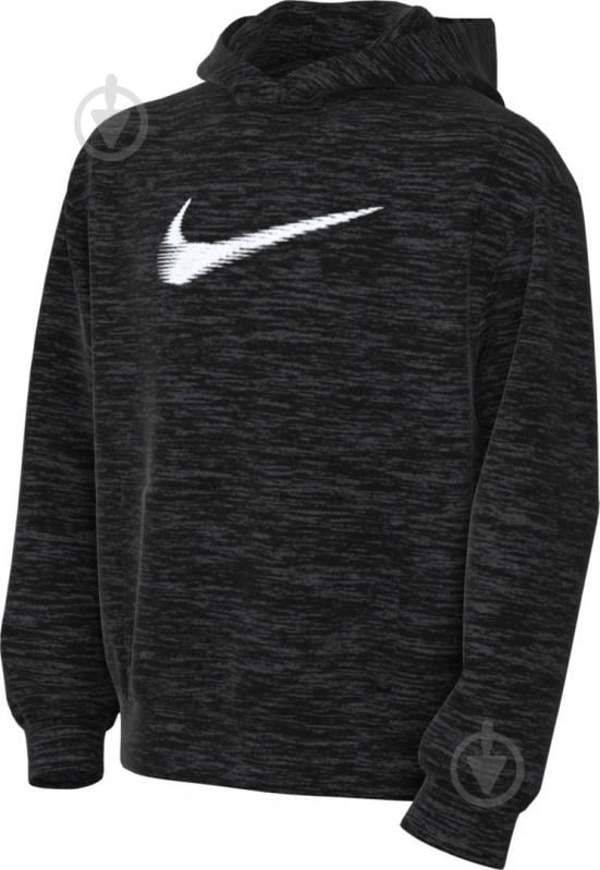 Джемпер Nike K NK TF MULTI+ PO HOODIE HBR FD3893-010 р.S черный - фото 7