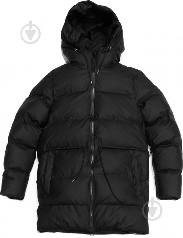 Пуховик Rains PUFFER W JACKET 15370-01 р.2XS/XS чорний - фото 1