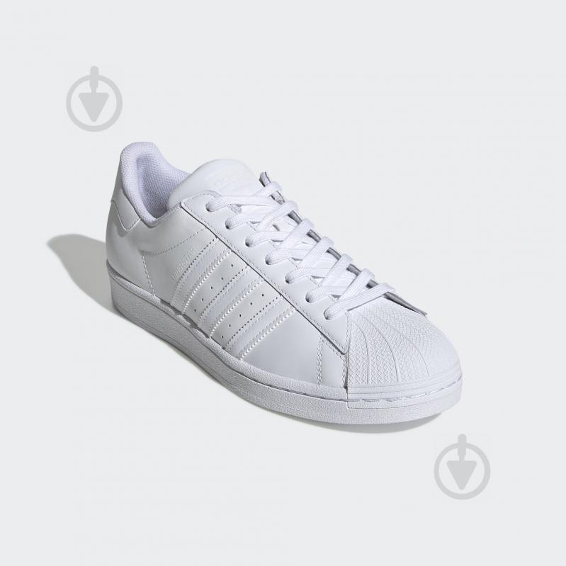 Кроссовки мужские зимние Adidas SUPERSTAR EG4960 р.41 1/3 белые - фото 4