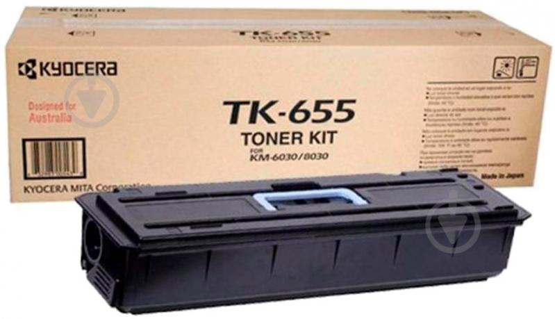 Картридж Kyocera 47K TK-655 black - фото 1 Картридж Kyocera 47K TK-655 black - фото 1