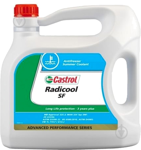 Антифриз Castrol Radicool SF RB-RADSF-4X3L 3 л красный - фото 1