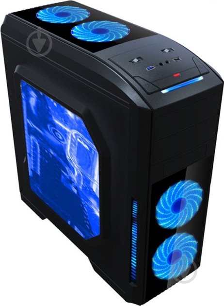 Корпус GameMax G529 Black (G529-B) - фото 2