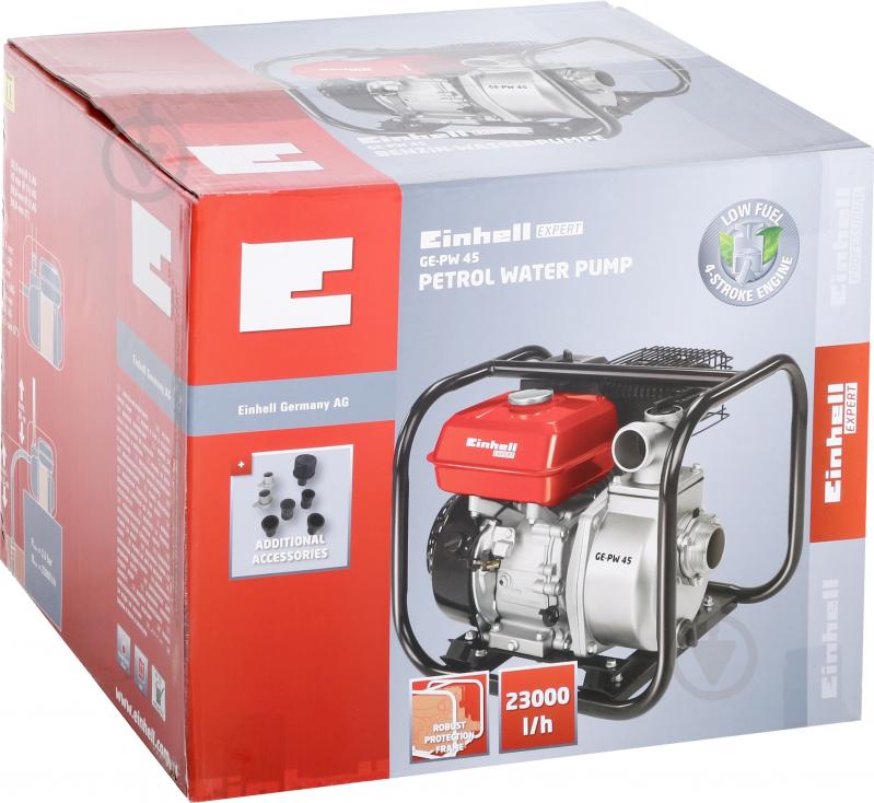 Мотопомпа бензиновая Einhell GE-PW 45 - фото 6
