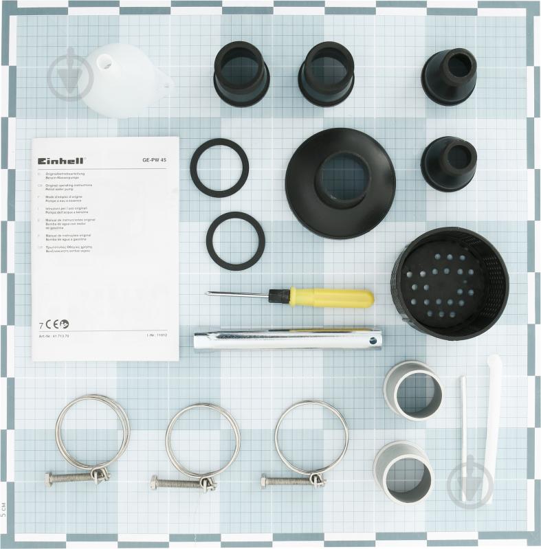 Мотопомпа бензиновая Einhell GE-PW 45 - фото 5