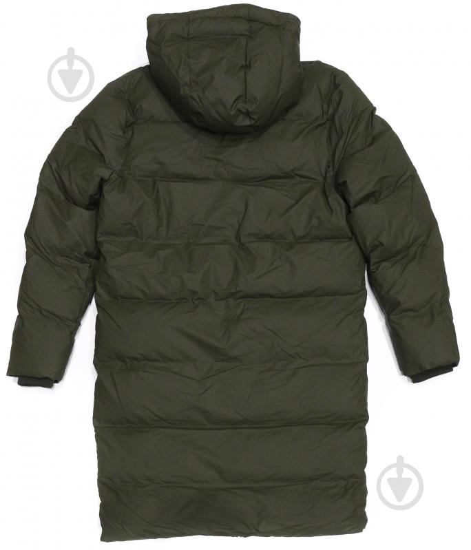 Пуховик Rains LONG PUFFER JACKET 15070-03 р.M-L зелений - фото 4