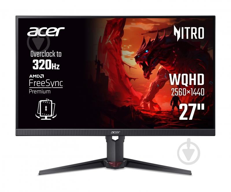 Монитор Acer Nitro XV270UF3bmiiprx 27" (UM.HX0EE.323) - фото 1