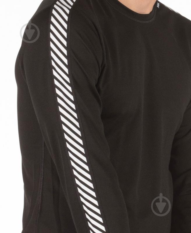 Термофутболка Helly Hansen HH LIFA STRIPE CREW 48800-998 р.M черный - фото 3
