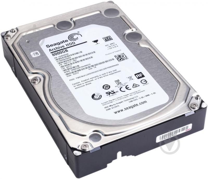 Жесткий диск Seagate Archive 8 ТБ 3,5" SATA III (ST8000AS0002) - фото 2 Жесткий диск Seagate Archive 8 ТБ 3,5" SATA III (ST8000AS0002) - фото 2