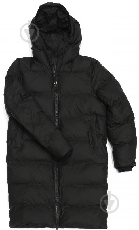 Пуховик Rains LONG PUFFER JACKET 15070-01 р.XS-S черный - фото 2