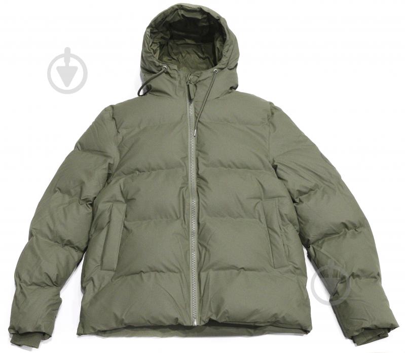 Пуховик Rains PUFFER JACKET 15060-04 р.L-XL хакі - фото 1