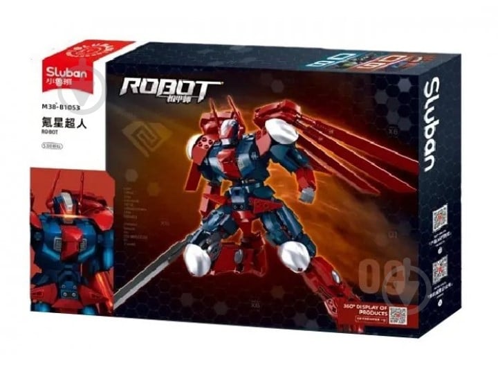 Конструктор Sluban P.R Mecha Робот M38-B1053 - фото 3