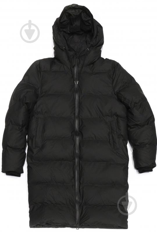 Пуховик Rains LONG PUFFER JACKET 15070-01 р.M-L чорний - фото 1