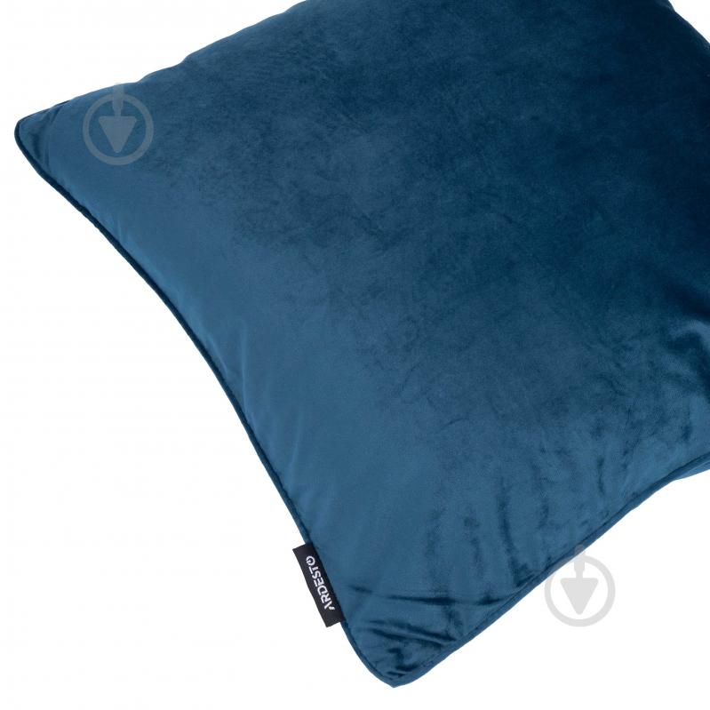 Подушка декоративна ART1032NA 45x45 см темно-синій Ardesto - фото 3 Подушка декоративна ART1032NA 45x45 см темно-синій Ardesto - фото 3