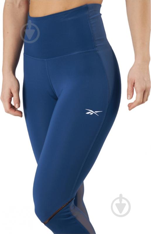 Лосины Reebok HB2025 р.S синий - фото 4