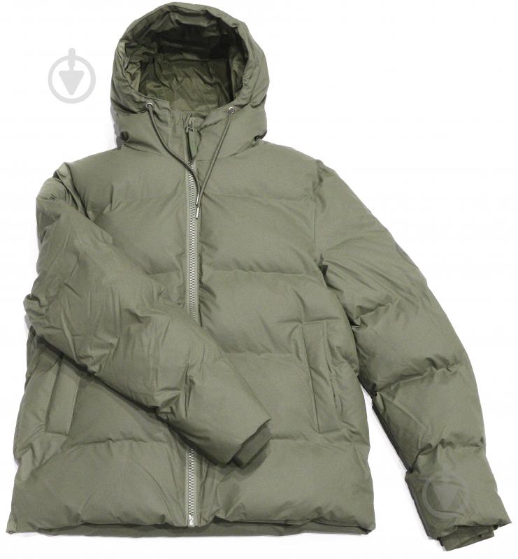 Пуховик Rains PUFFER JACKET 15060-04 р.XS-S хаки - фото 2