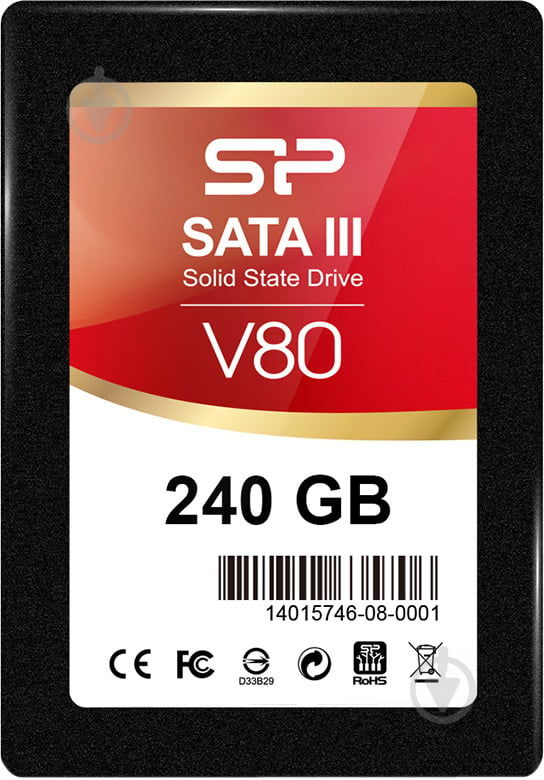 SSD-накопичувач SILICON POWER Velox V80 240GB 2,5" SATA III (SP240GBSS3V80S25) - фото 1