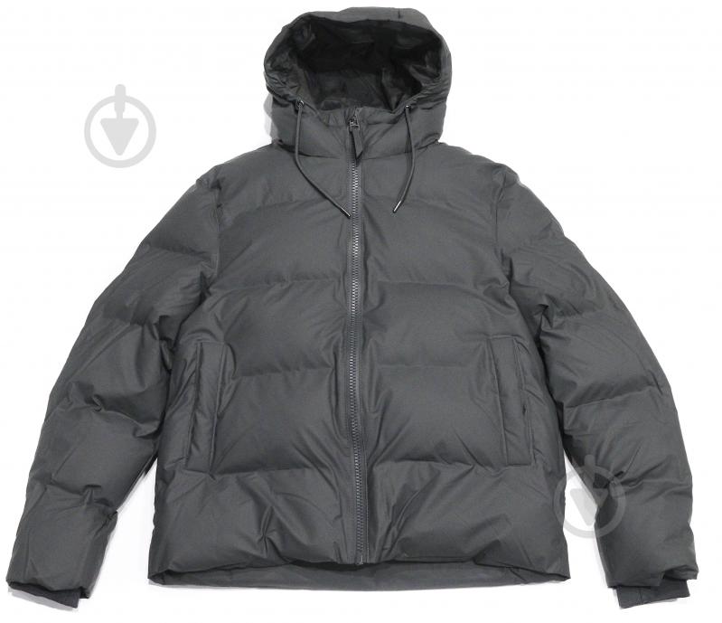 Пуховик Rains PUFFER JACKET 15060-07 р.S-M сірий - фото 1