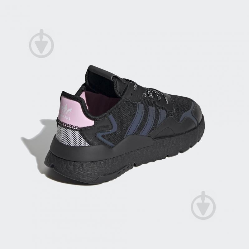 Кросівки жіночі демісезонні Adidas NITE JOGGER W EG7943 р.36 чорні - фото 5