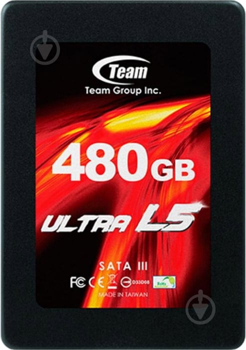 SSD-накопитель Team Ultra L5 480GB 2,5" SATA III (T253L5480GMC103) - фото 1