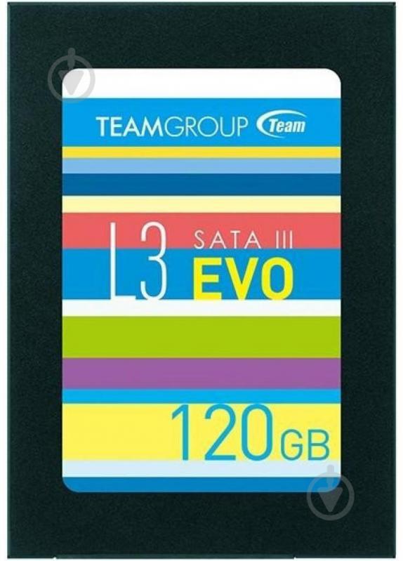 SSD-накопичувач Team L3 Evo 120GB 2,5" SATA III (T253LE120GTC101) - фото 1