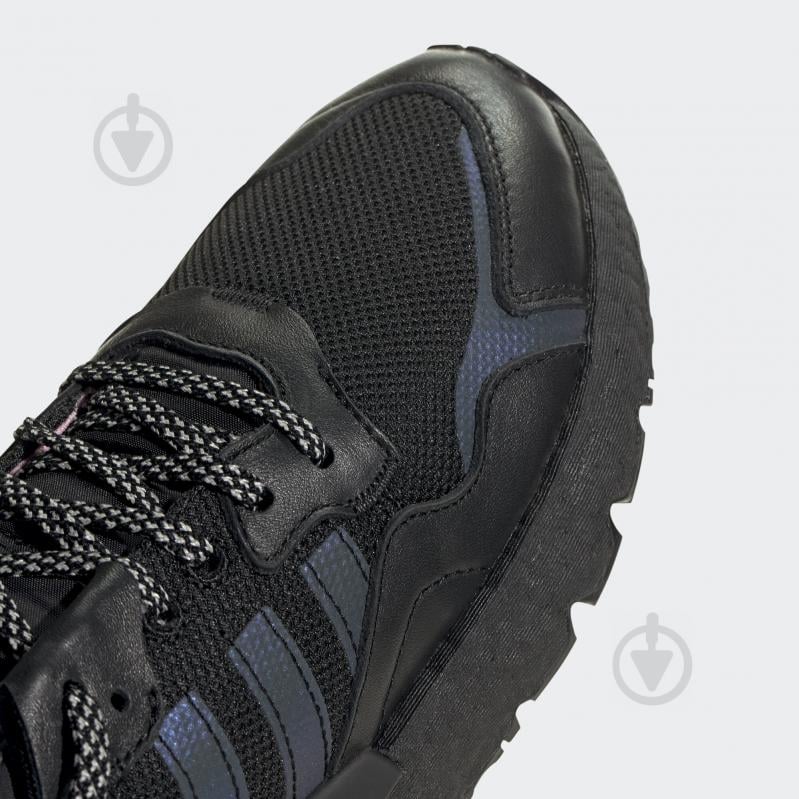 Кросівки жіночі демісезонні Adidas NITE JOGGER W EG7943 р.38 2/3 чорні - фото 7