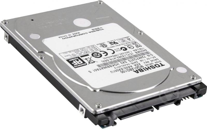 Жесткий диск TOSHIBA 1 ТБ 2,5" SATA II (MQ01ABD100 / PX1829E-1HJ0) - фото 3