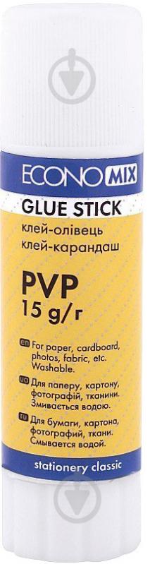 Клей-олівець 15 г E41219 Economix - фото 1