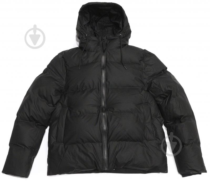 Пуховик Rains PUFFER JACKET 15060-01 р.M-L черный - фото 1