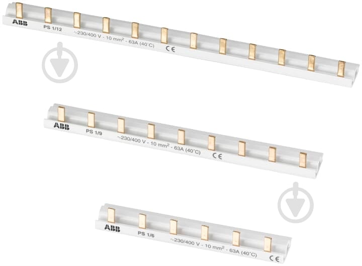 Шина соединительная гребенчатая ABB PS1/2 2CDL210001R1002 - фото 1