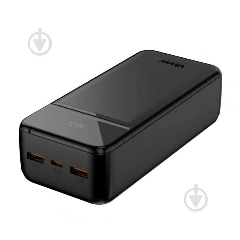 Повербанк Vinnic 30000 mAh black (4898338024579) LCD Power Display - фото 2