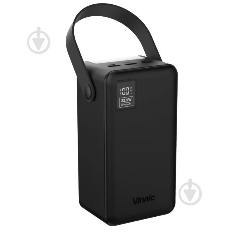 Повербанк Vinnic 60000 mAh black (4898338024586) EVEREST 4 Fast - фото 3