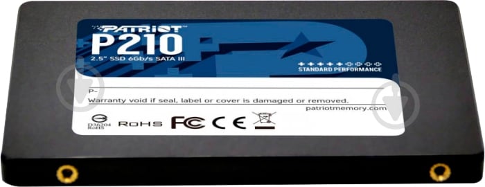 SSD-накопичувач Patriot P210 512GB 2,5" SATA III 3D TLC (P210S512G25) - фото 4