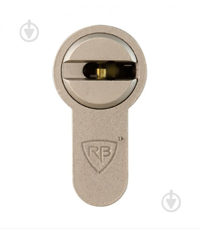 Цилиндр RB-LOCKS 35x65 ключ-ключ 100 мм никель сатин - фото 6