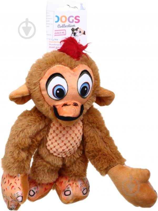 Іграшка для собак Dogs Collection Мавпочка 26 см (491014130) - фото 1 Іграшка для собак Dogs Collection Мавпочка 26 см (491014130) - фото 1