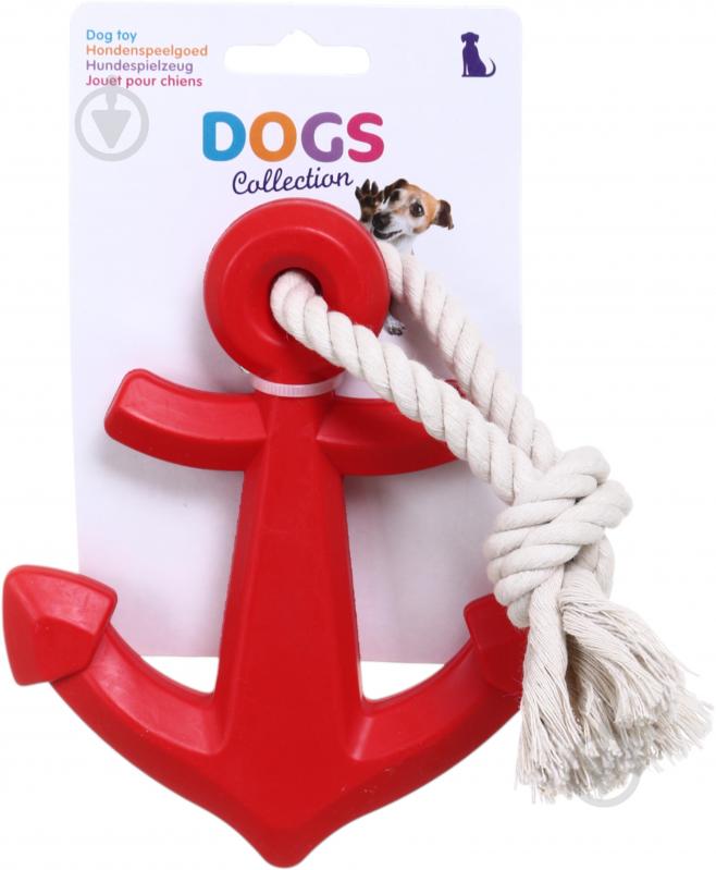 Іграшка для собак Dogs Collection Якір з мотузкою 15,5 см (498100320) - фото 4 Іграшка для собак Dogs Collection Якір з мотузкою 15,5 см (498100320) - фото 4