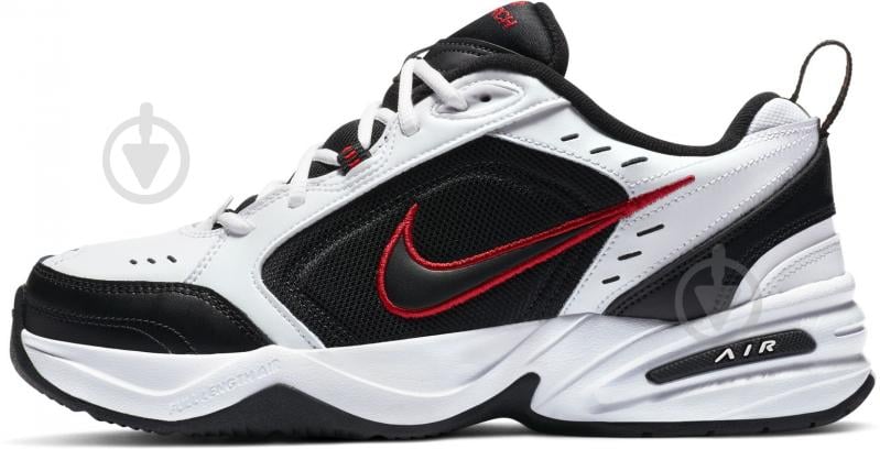 Кросівки чоловічі демісезонні Nike AIR MONARCH IV 415445-101 р.44,5 білі із чорним - фото 3