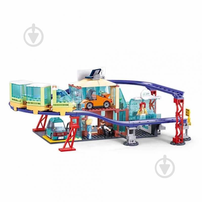 Конструктор Sluban Metropolis Магазин нових електроавтомобілів M38-B1262 - фото 2 Конструктор Sluban Metropolis Магазин нових електроавтомобілів M38-B1262 - фото 2