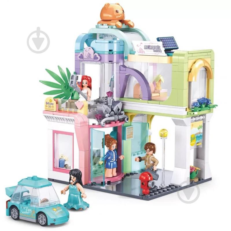 Конструктор Sluban Metropolis Готель Корона 451 деталей M38-B1267 - фото 1