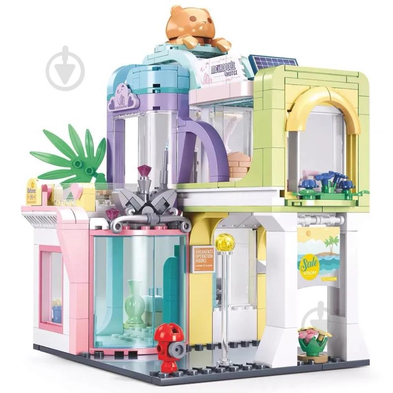 Конструктор Sluban Metropolis Готель Корона 451 деталей M38-B1267 - фото 2