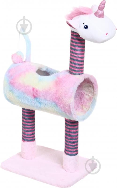 Кігтеточка Cats Collection Єдиноріг 30x40x85 см - фото 1