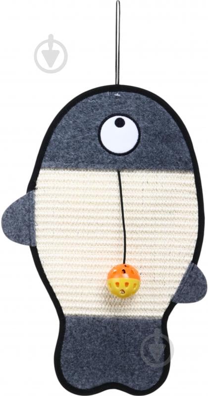 Когтеточка Cats Collection коврик-рыбка 48x24x0,5 см - фото 2