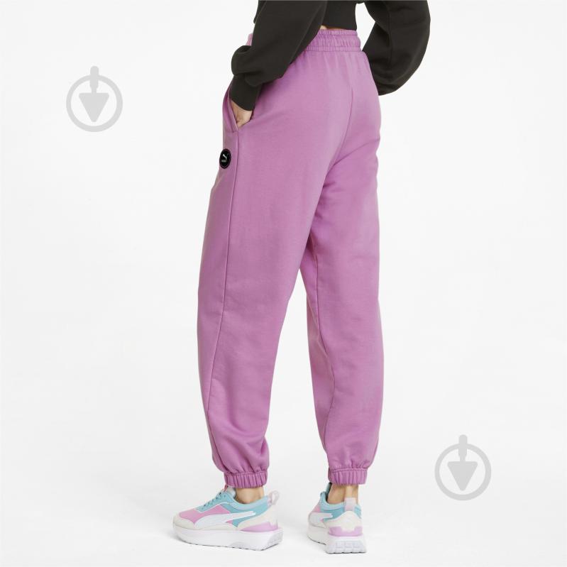 Брюки Puma SWxP Sweatpants TR 53356715 р. XS розовый - фото 2