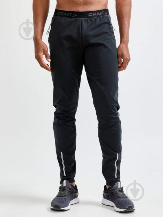 Брюки Craft ADV ESSENCE WIND PANTS M 1909605-999000 р. M черный - фото 1