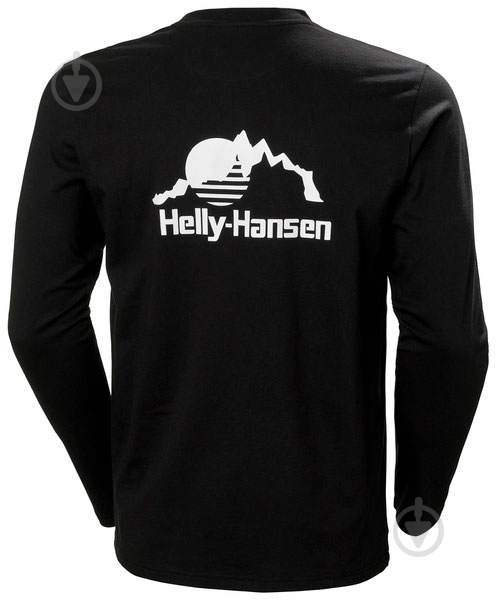 Футболка Helly Hansen YU20 LS T-SHIRT 53465-991 р.M черный - фото 5