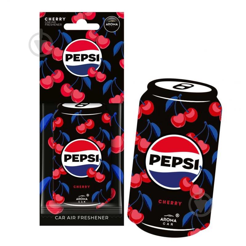 Ароматизатор на зеркало Pepsi Cellulose Can - вишня - фото 1