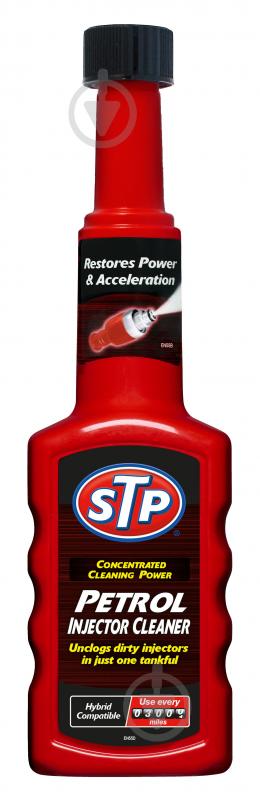 Очиститель инжектора STP Petrol Injector Cleaner 200 мл - фото 1