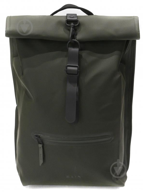 Рюкзак ROLLTOP RUCKSACK 13160-03 зелений - фото 1