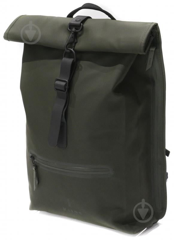 Рюкзак ROLLTOP RUCKSACK 13160-03 зелений - фото 2